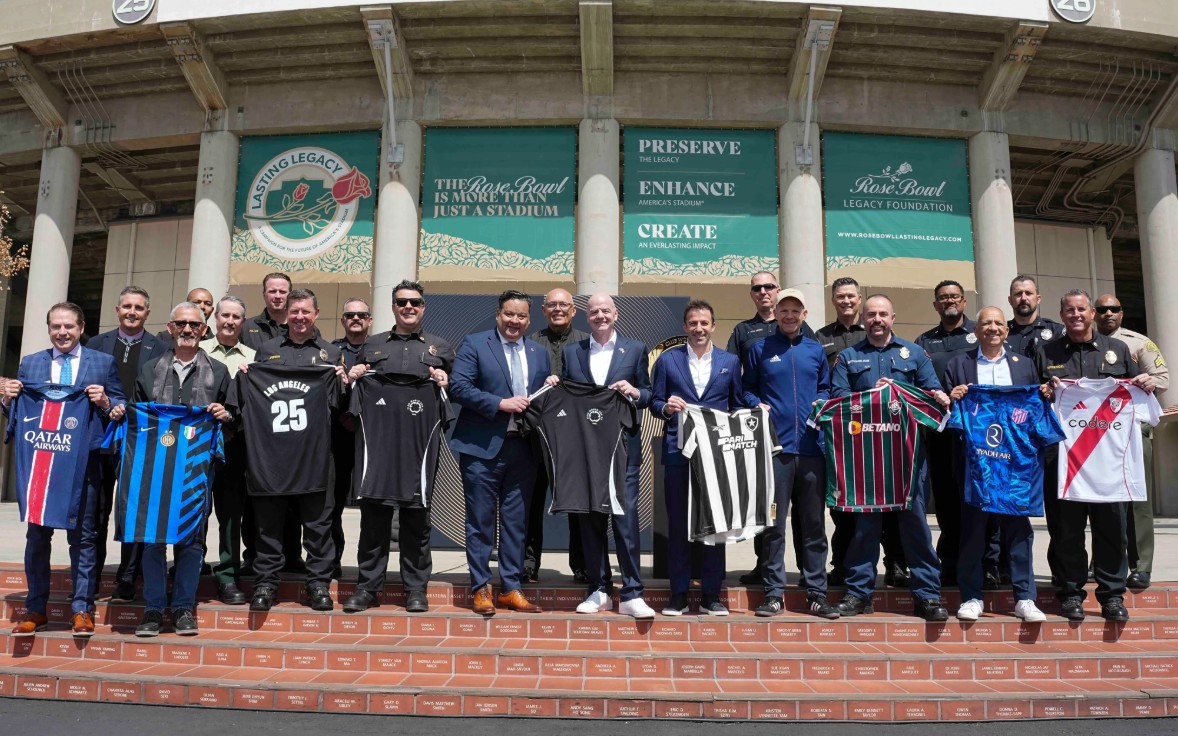 Gianni Infantino em evento de divulgação do Mundial de Clubes 2025 (Foto: Reprodução/FIFA)