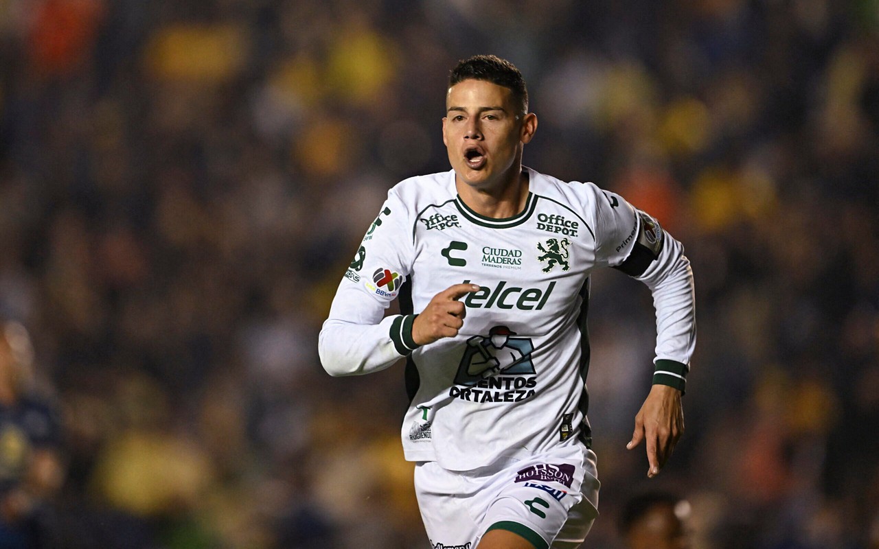 León de James Rodríguez está fora do Mundial (Foto: Yuri Cortez / AFP)
