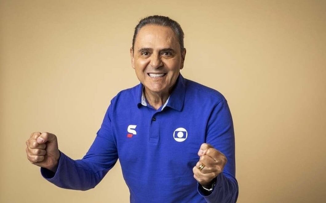 Luis Roberto é o principal narrador da Globo (Foto: Reprodução)
