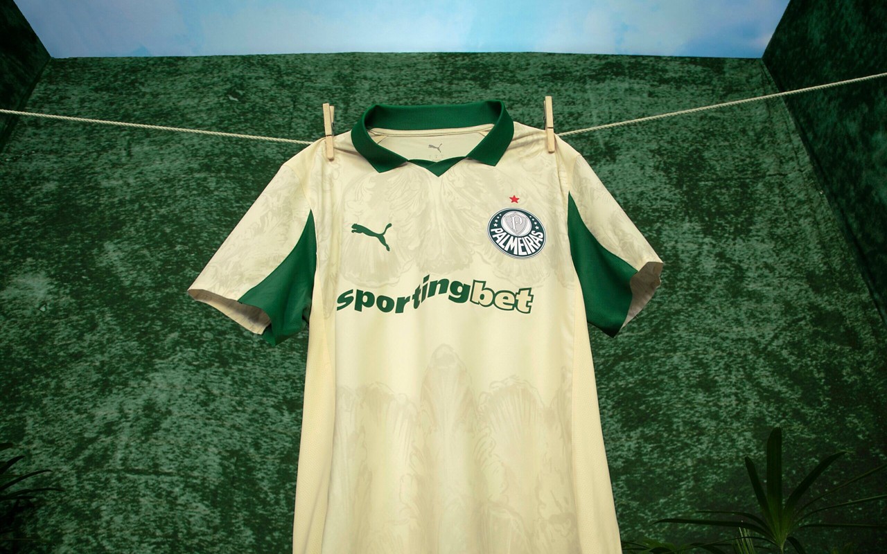 Palmeiras anuncia novo uniforme especial para a disputa do Mundial de Clubes. (Foto: Divulgação)