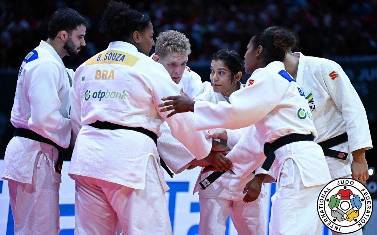 Brasil luta pelo bronze no Mundial de Judô (Foto: Divulgação/ IJF)