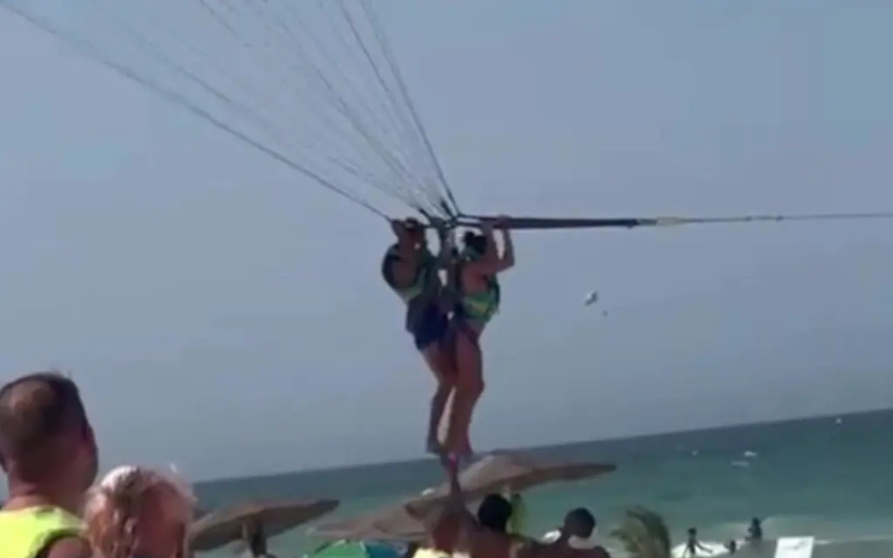 Britânica de 52 anos denunciou abuso sexual durante voo de parasail