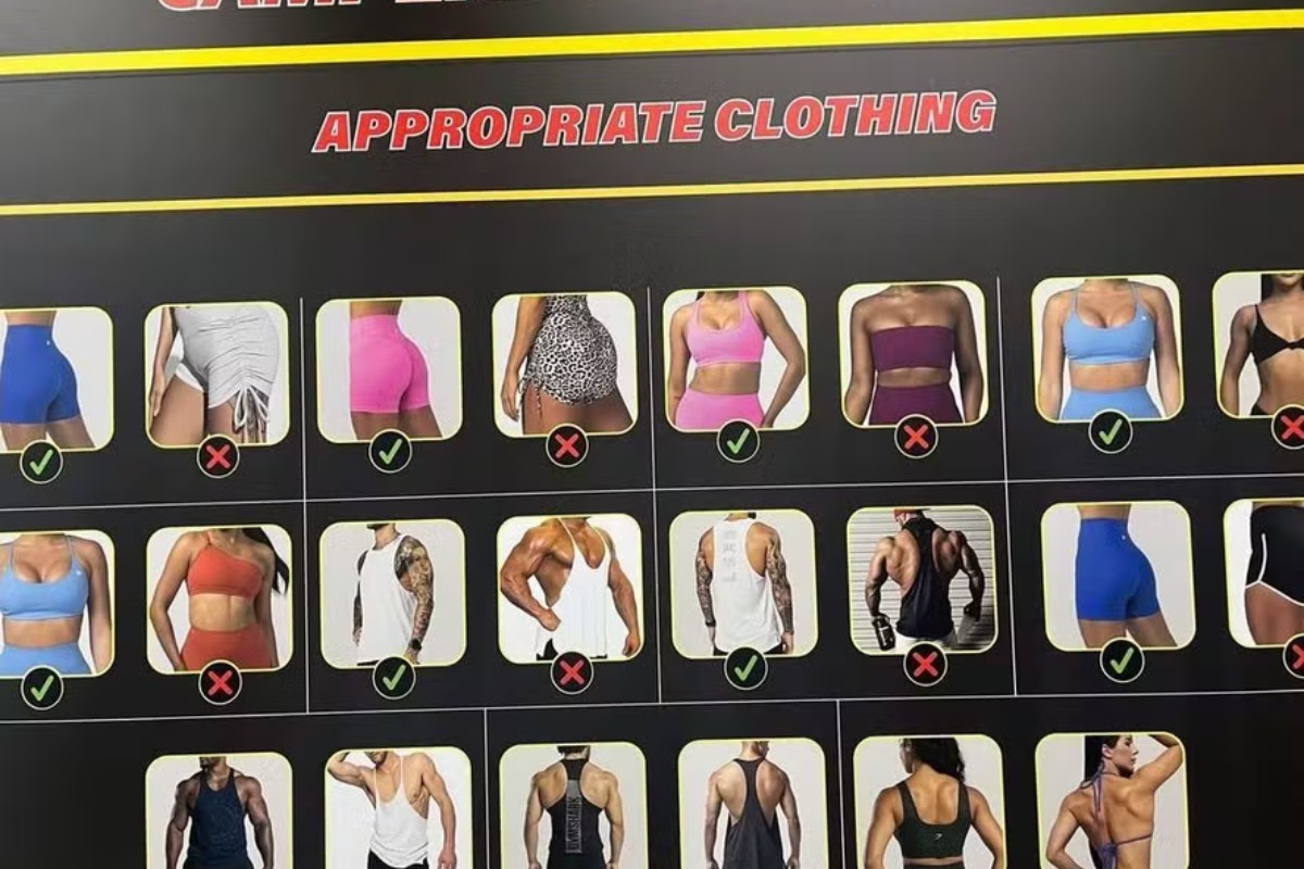 Regras de vestimenta se aplicam tanto a homens quanto a mulheres