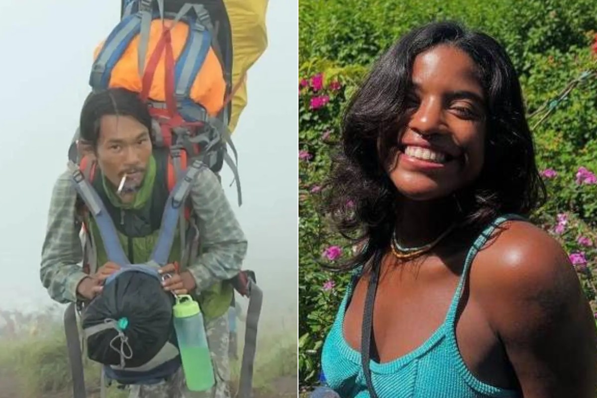 Agam Rinjani liderou uma equipe de voluntários nas operações de resgate de Juliana Marins nas encostas do vulcão Rinjani, na Indonésia