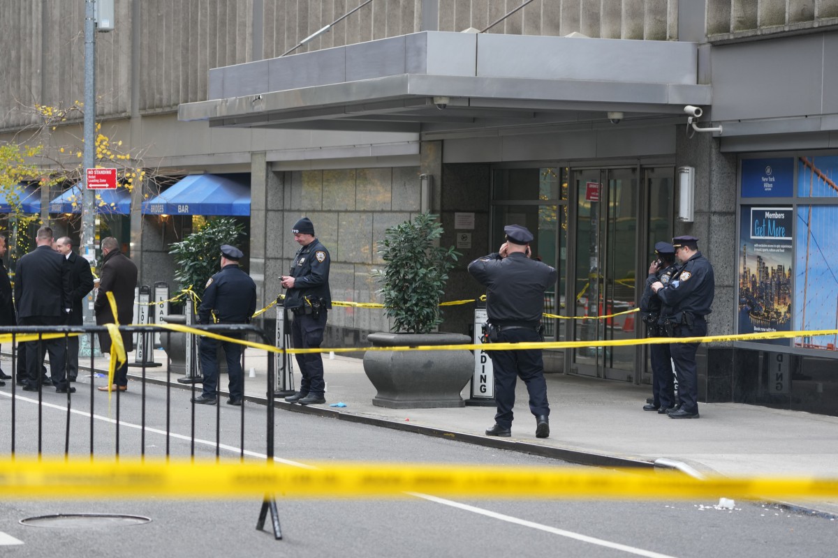 Brian Thompson, 50, foi baleado ao entrar no Hilton de Nova York 