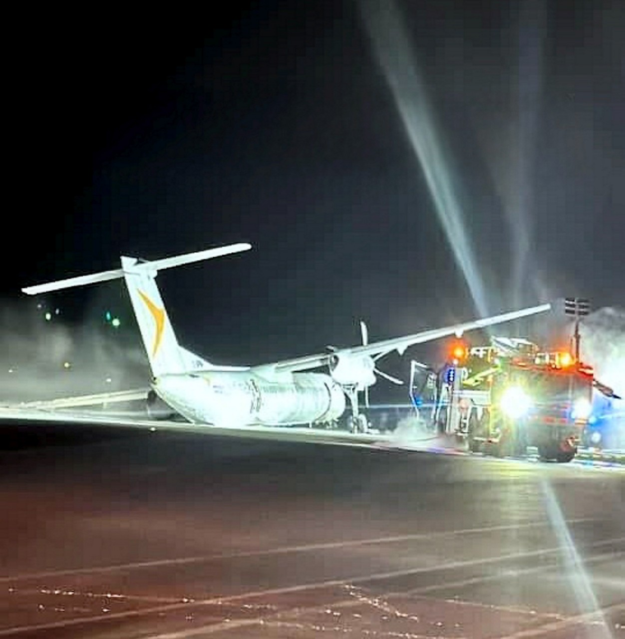 Aeronave da Air Canada conseguiu parar e ninguém ficou ferido