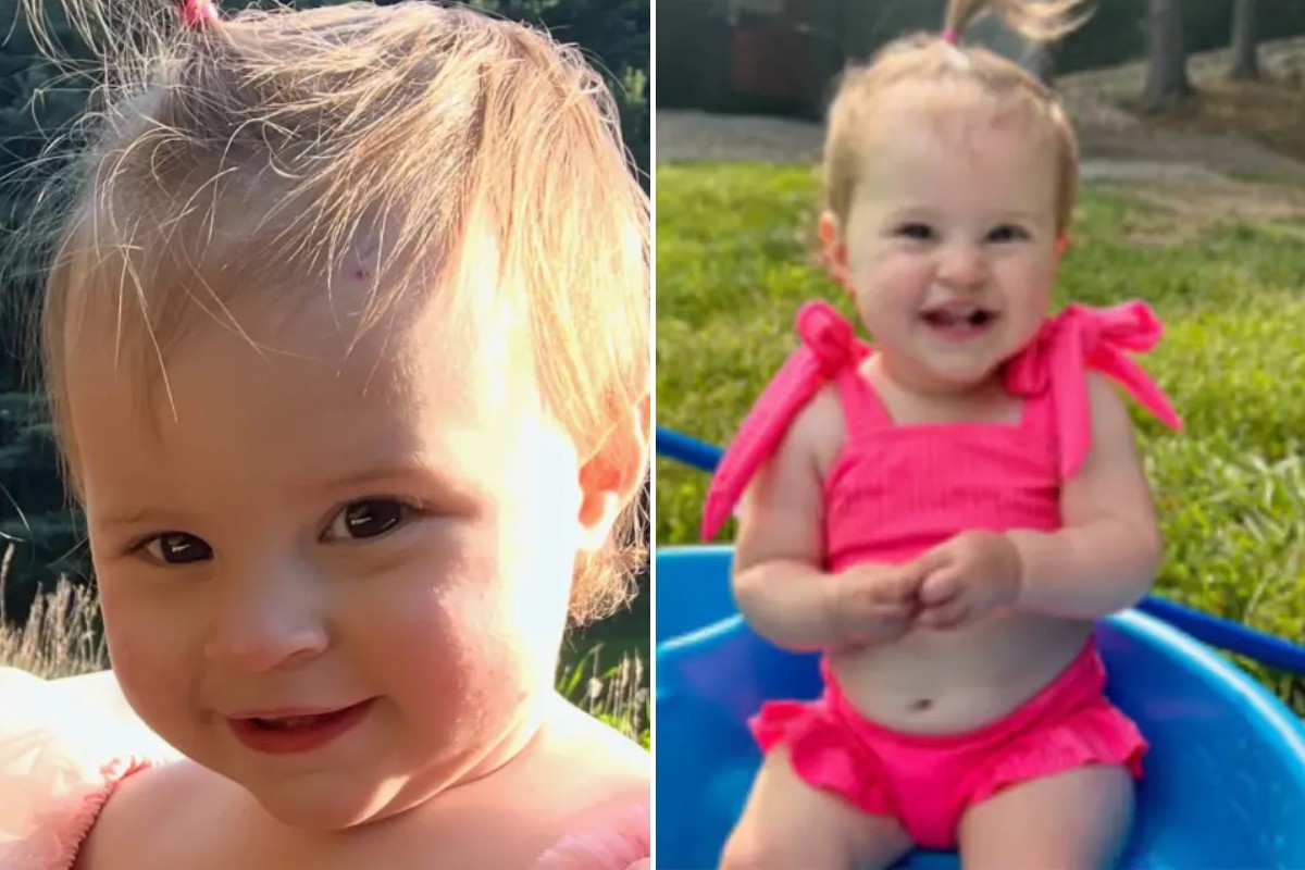 A bebê Blakely Blosser tinha 1 ano