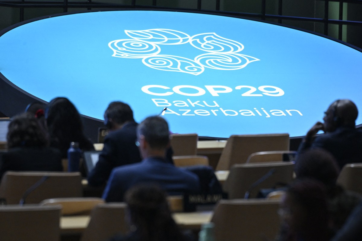 COP29 acontece em Baku, no Azerbaijão (Alexander Nemenov/AFP)