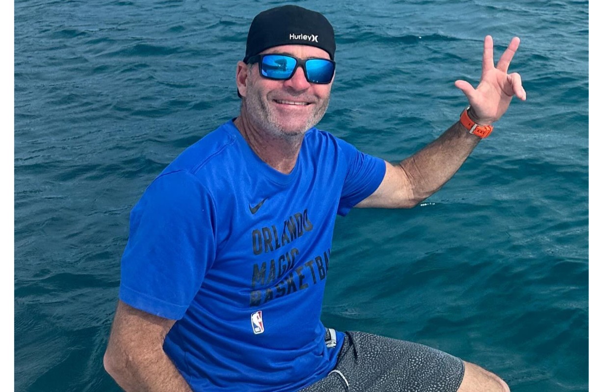 O surfista Darren Kaye