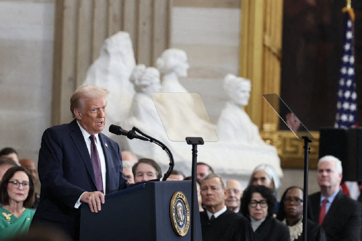 Trump falou sobre os problemas da imigração nos EUA