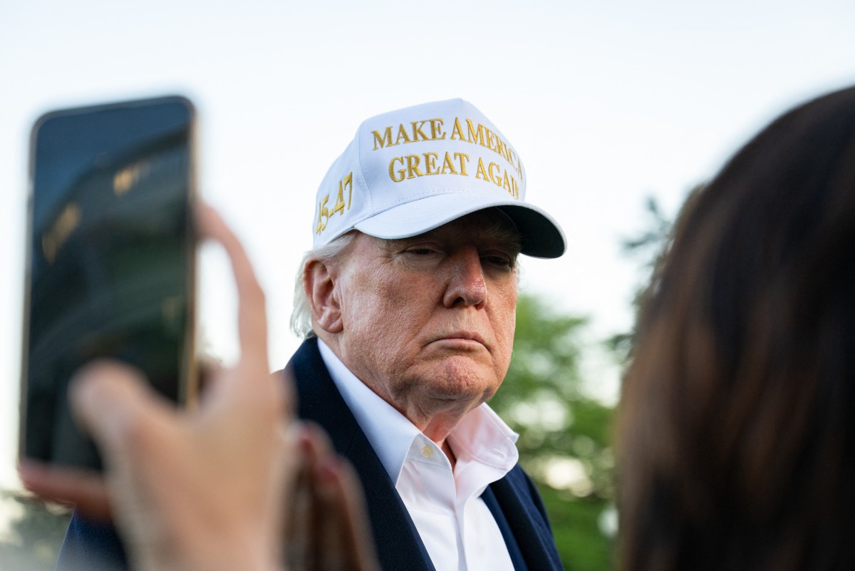 Os 48% da população que estavam temerosos ou pessimistas sobre o governo Trump, em dezembro do ano ado, foram para 57%, no mês ado
