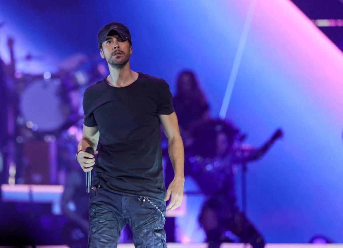 Enrique Iglesias, fotografado em Las Vegas em 2023