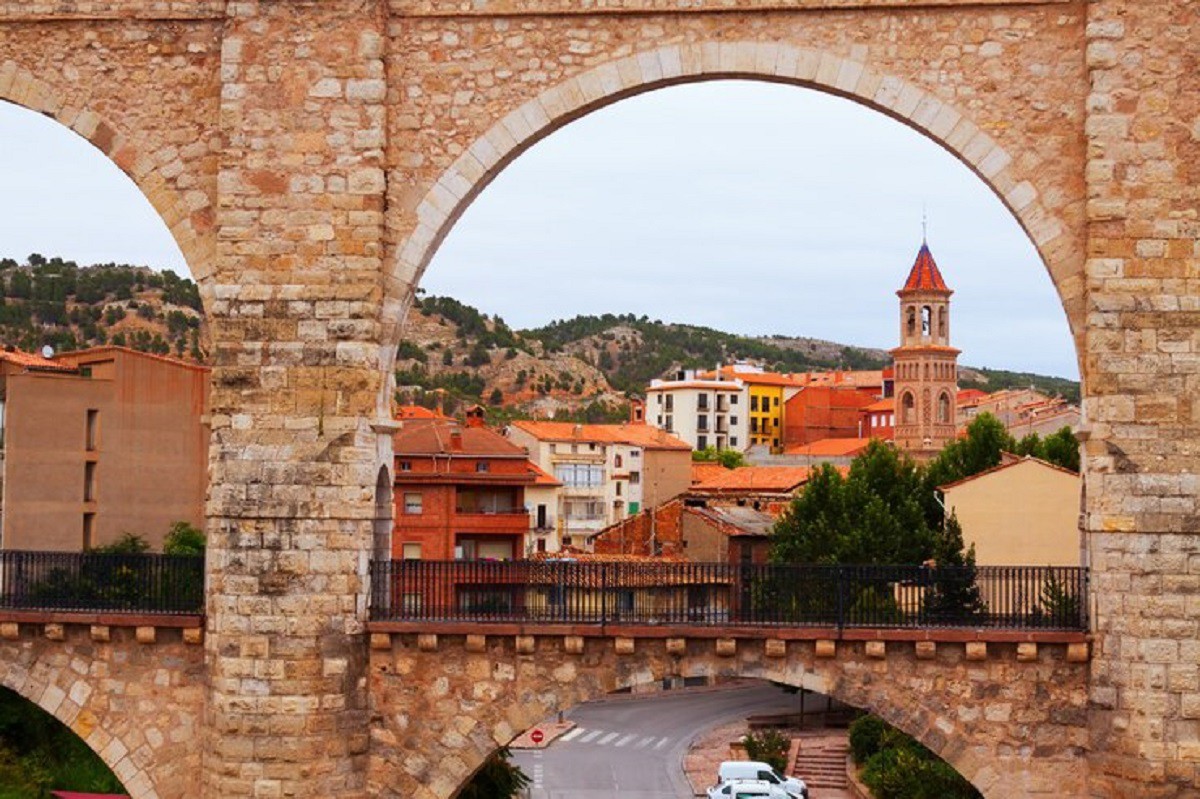 Vista de Teruel, cidade na Espanha