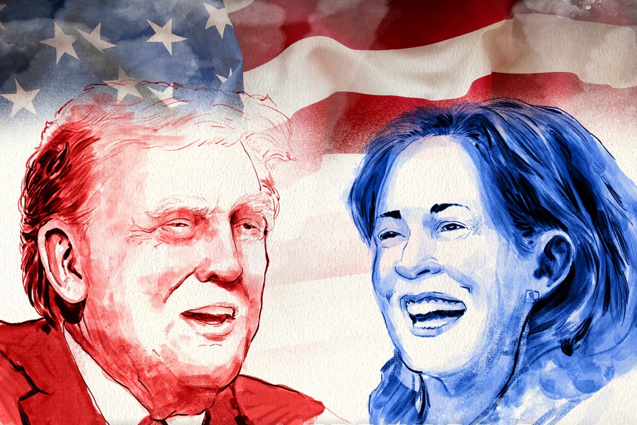 Especial Eleições EUA Trump Kamala