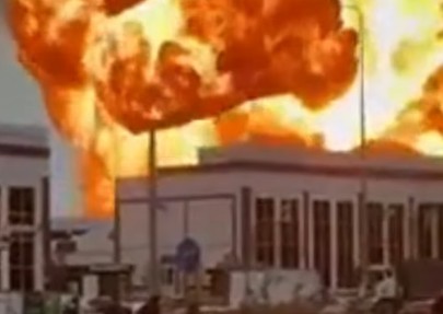 Explosão de posto de gasolina na Rússia