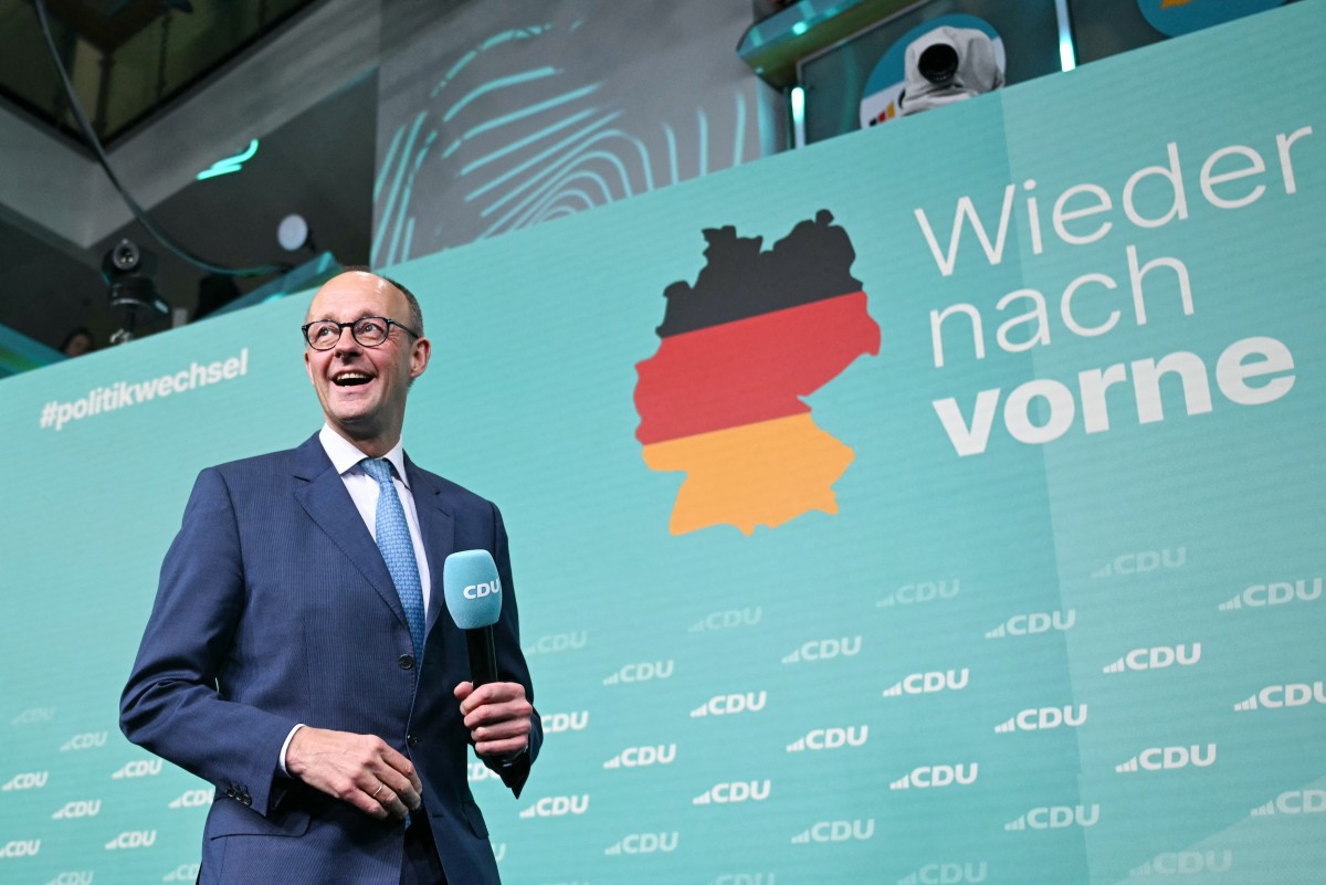 Friedrich Merz é o líder dos conservadores