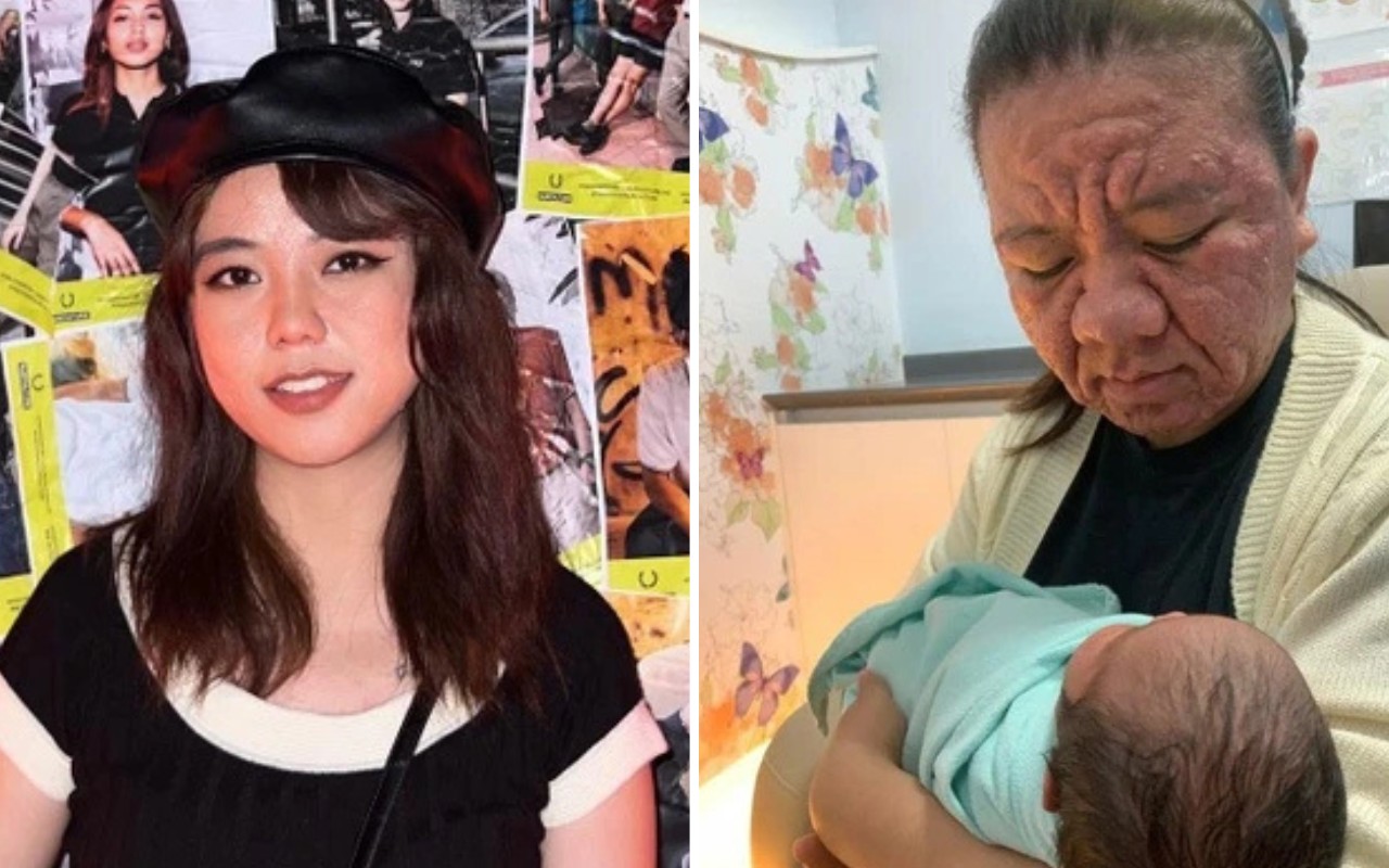 Farrah Faizel, antes e durante a gravidez
