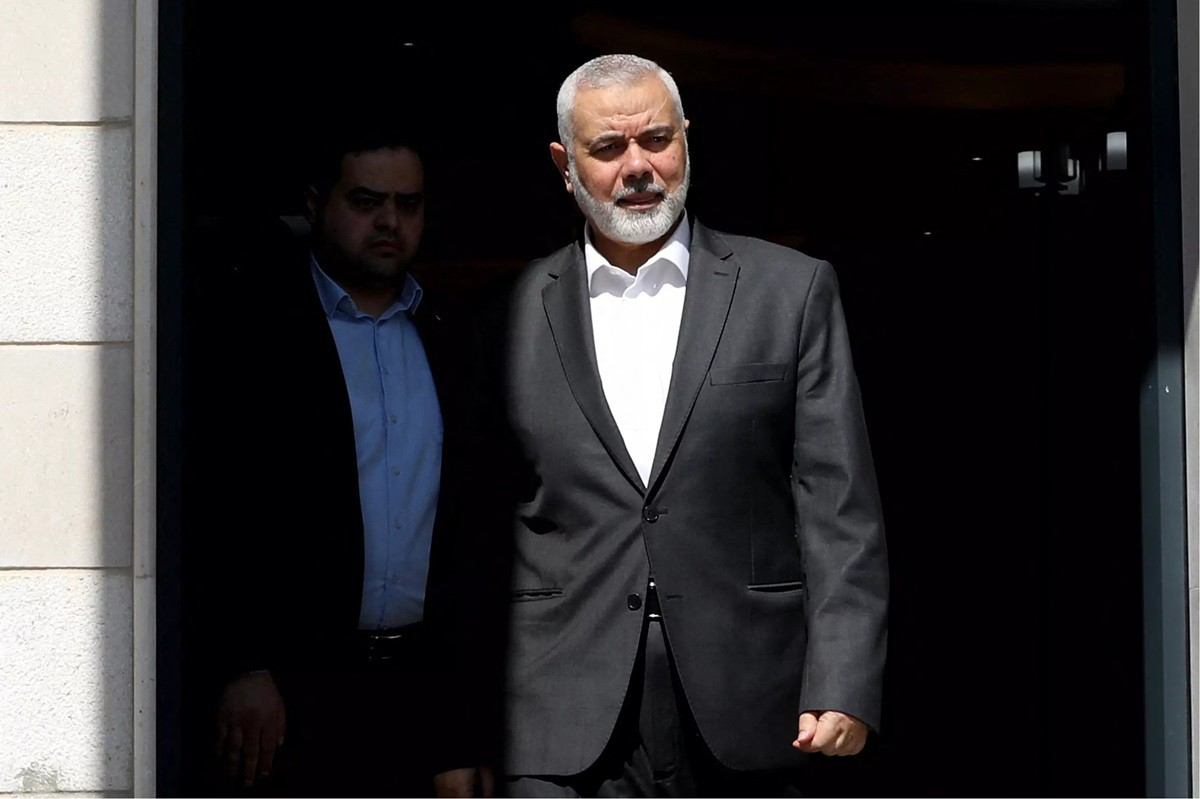  Ismail Haniyeh, líder do Hamas