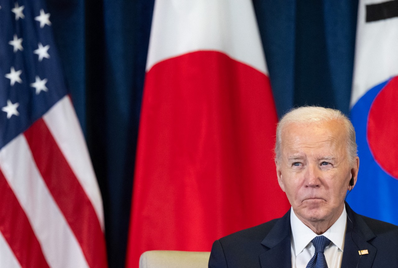 Biden deixou corrida presidencial em 2024