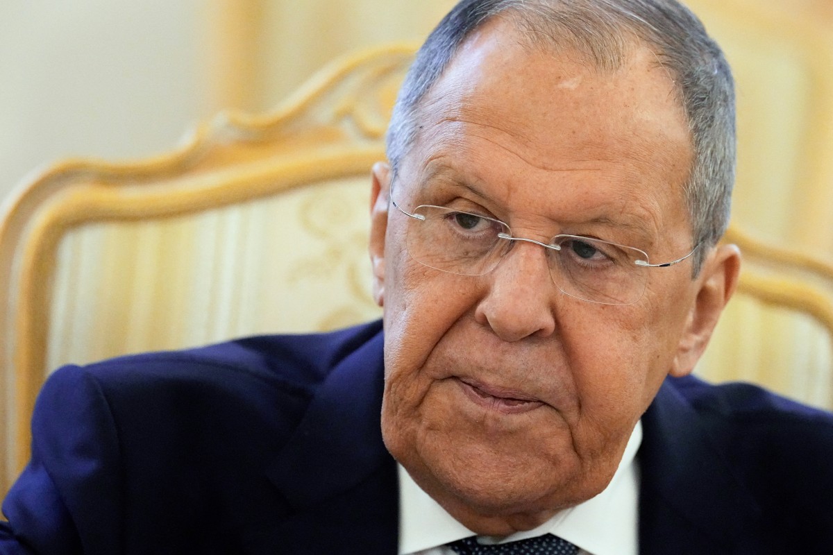 O Ministro das Relações Exteriores da Rússia, Sergey Lavrov