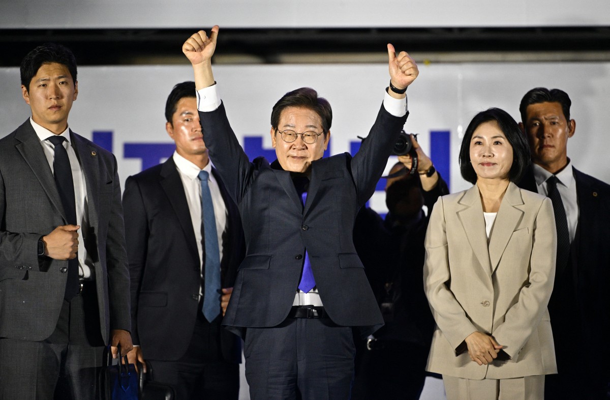 Lee Jae-myung foi eleito presidente da Coreia do Sul