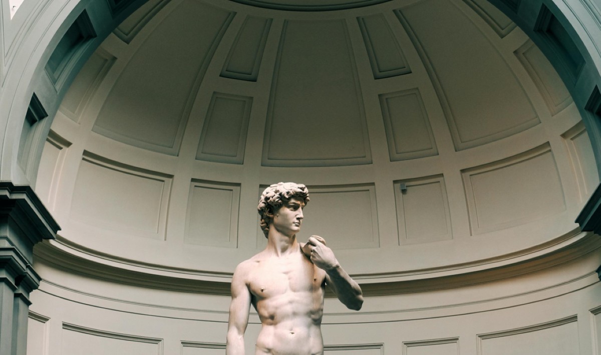 Davi, uma das obras mais famosas de Michelangelo