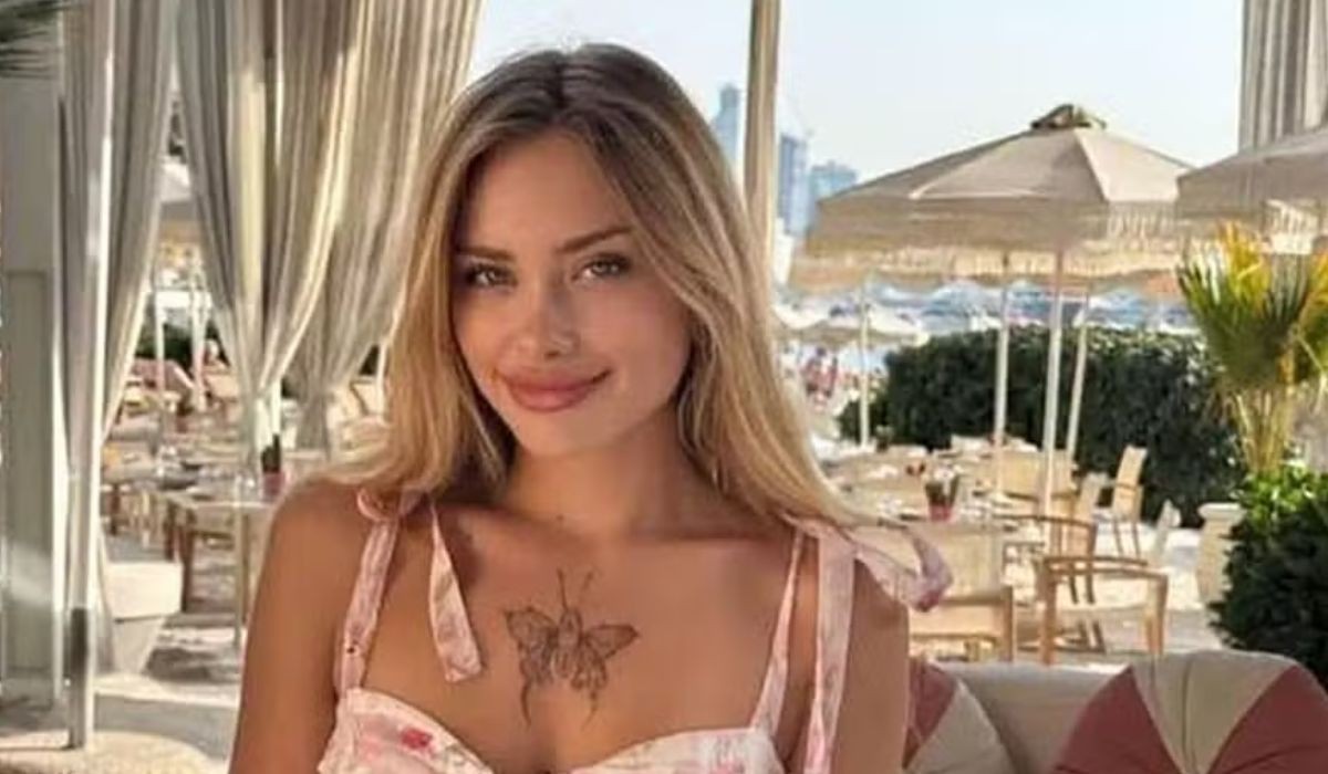 Maria Kovalchuk, de 20 anos, é natural da Ucrânia
