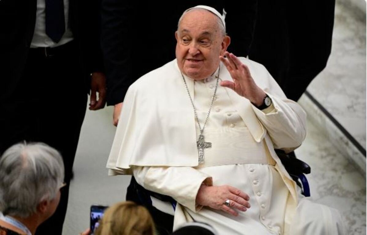 Papa Francisco em 3 de fevereiro de 2025, antes da internação 