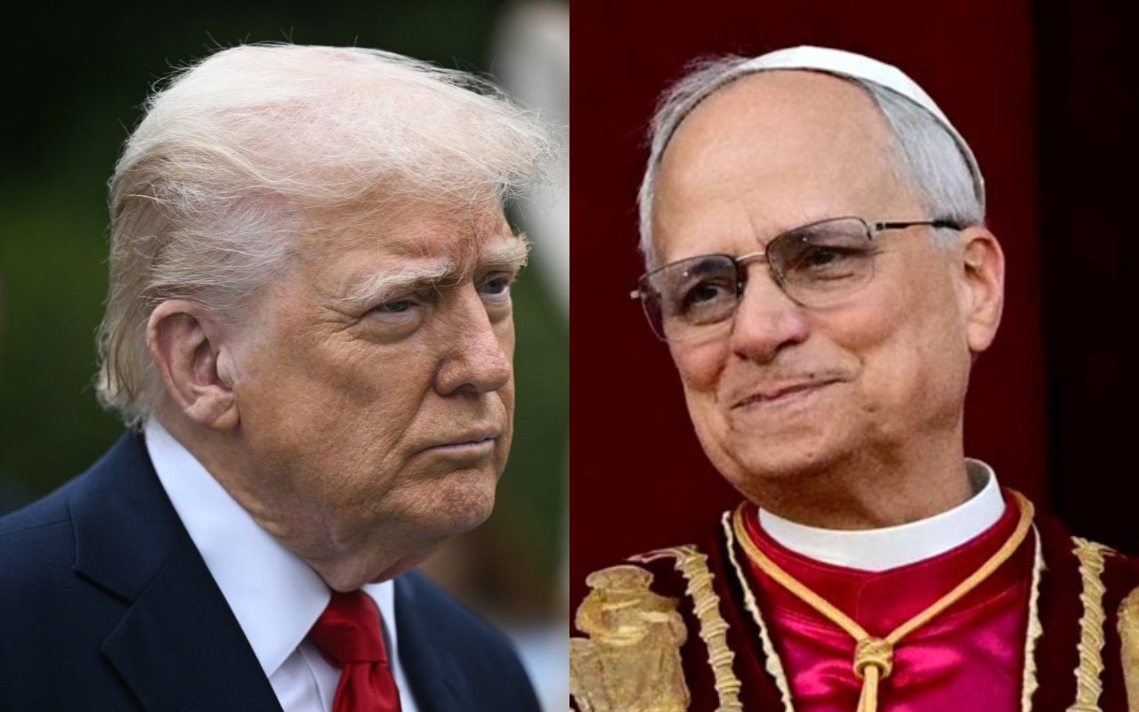 Trump e papa Leão XIV: norte-americano, pontífice já criticou gestão do presidente