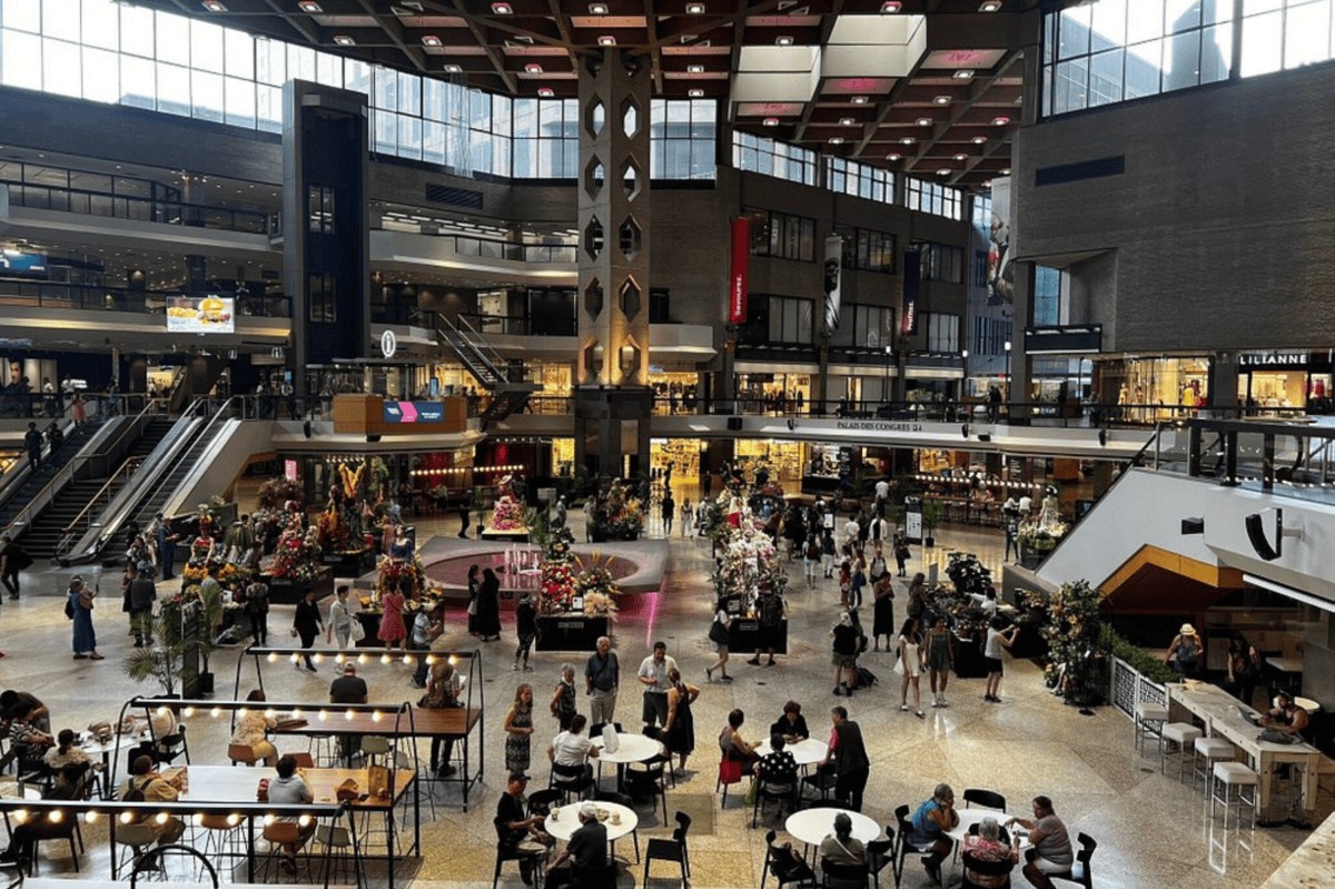 O Complexe Desjardins, em Montreal, visto por dentro