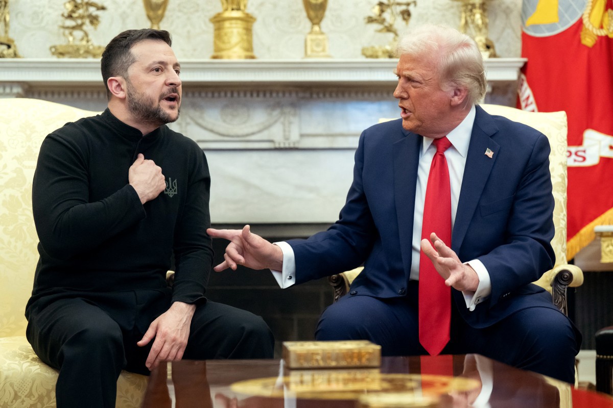 Volodymyr Zelensky e Donald Trump discutiram na Casa Branca, e os Estados Unidos suspenderam a ajuda militar à Ucrânia