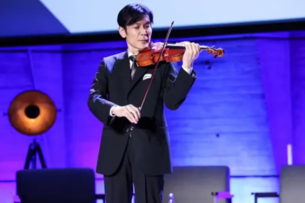Violino atualmente pertence ao músico japonês Eijin Nimura 
