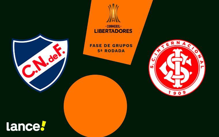 Internacional vai a Montevidéu enfrentar o Nacional (Foto: Arte/Lance!)