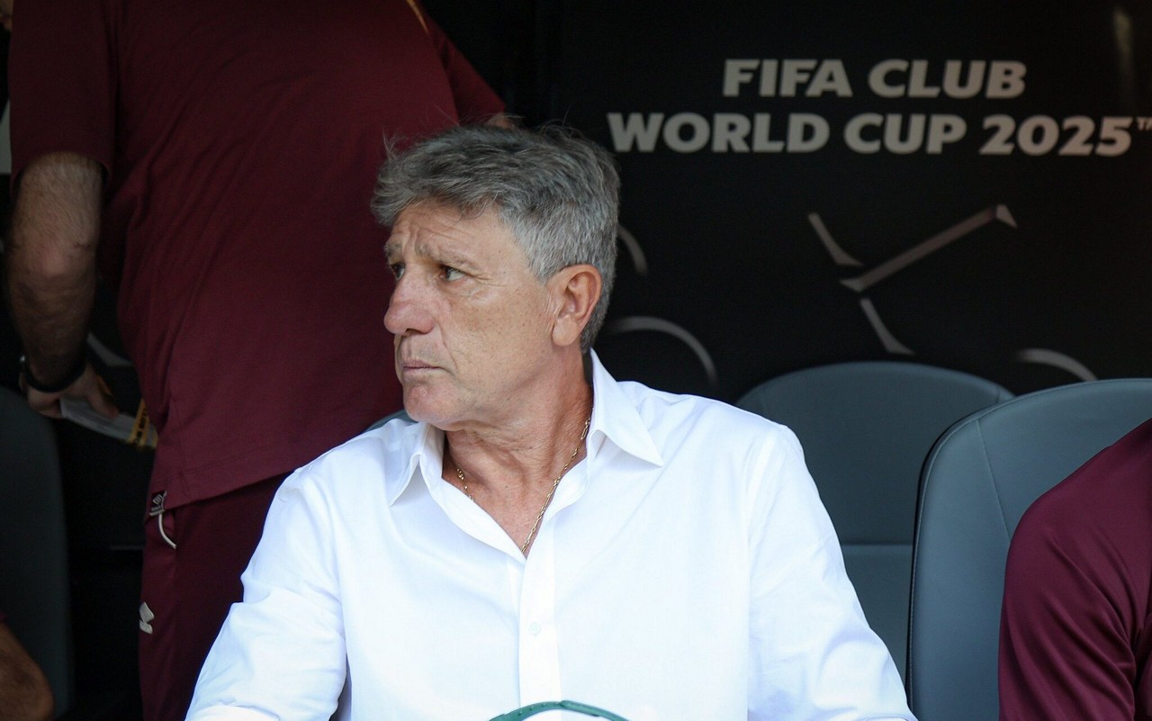 Renato Gaúcho em partida do Fluminense no Mundial de Clubes (Foto: Marcelo Gonçalves/FFC)