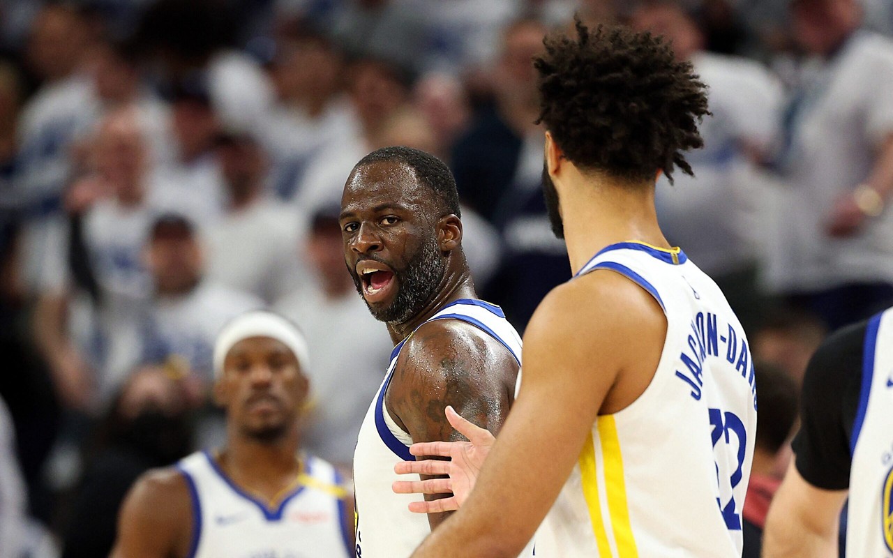 O Golden State Warriors perdeu para o Minnesota Timberwolves venceu por 117 a 93 (Foto: David Berding/AFP)