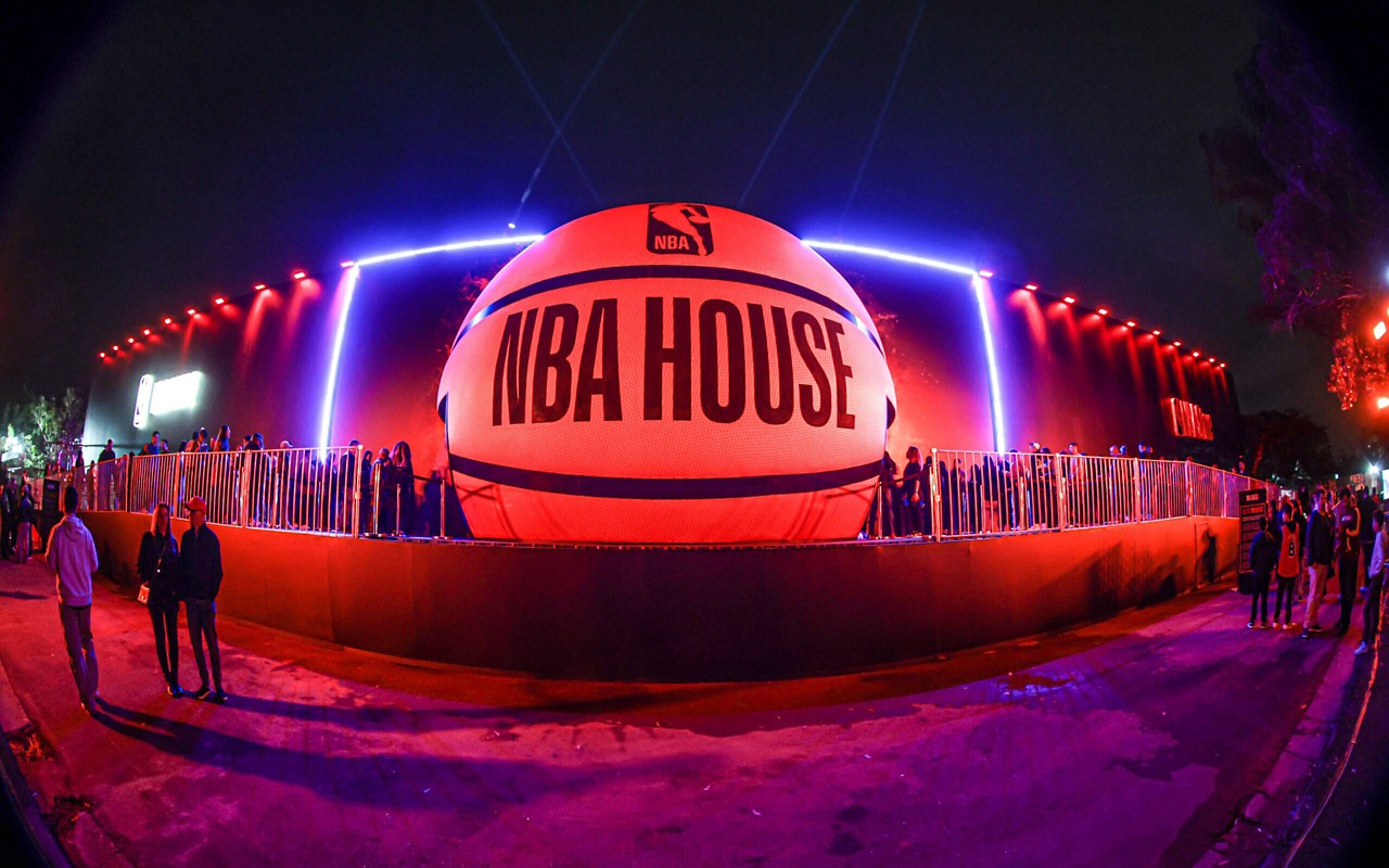 NBA House 2024, em São Paulo (Foto: Divulgação / NBA)