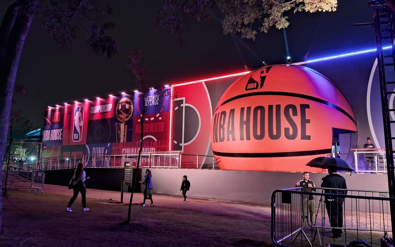 NBA House vai transmitir jogos da final da NBB (Foto: Isabella Zuppo)