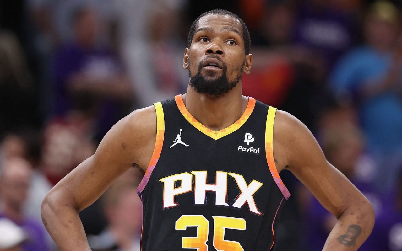 Kevin Durant estava no Phoenix Suns (Foto: Christian Petersen/AFP)