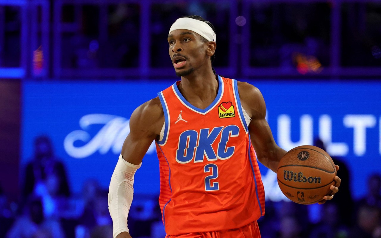 Shai foi eleito o MVP da temporada regular da NBA (Foto: Ethan Miller / AFP)