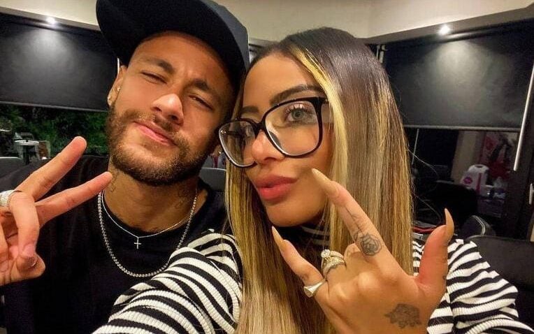 Neymar ao lado da irmã Rafaella (Foto: Reprodução/Instagram)