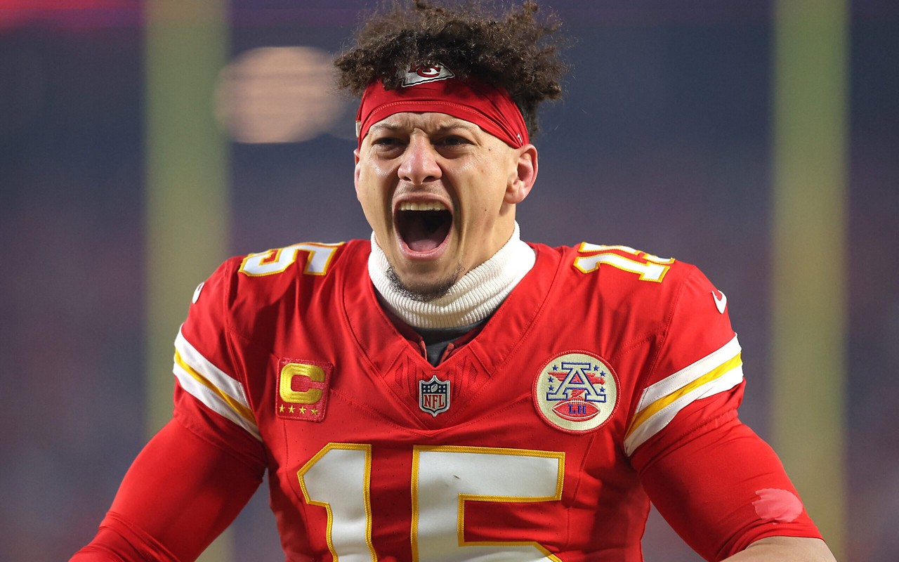 Patrick Mahomes, QB dos Chiefs (Foto: David Eulitt / GETTY IMAGES NORTH AMERICA / Getty Images via AFP)