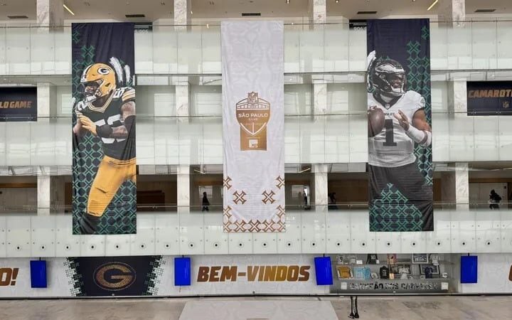 NFL no Brasil em 2024 (Foto: Vinícius Alves/ Agência Corinthians)