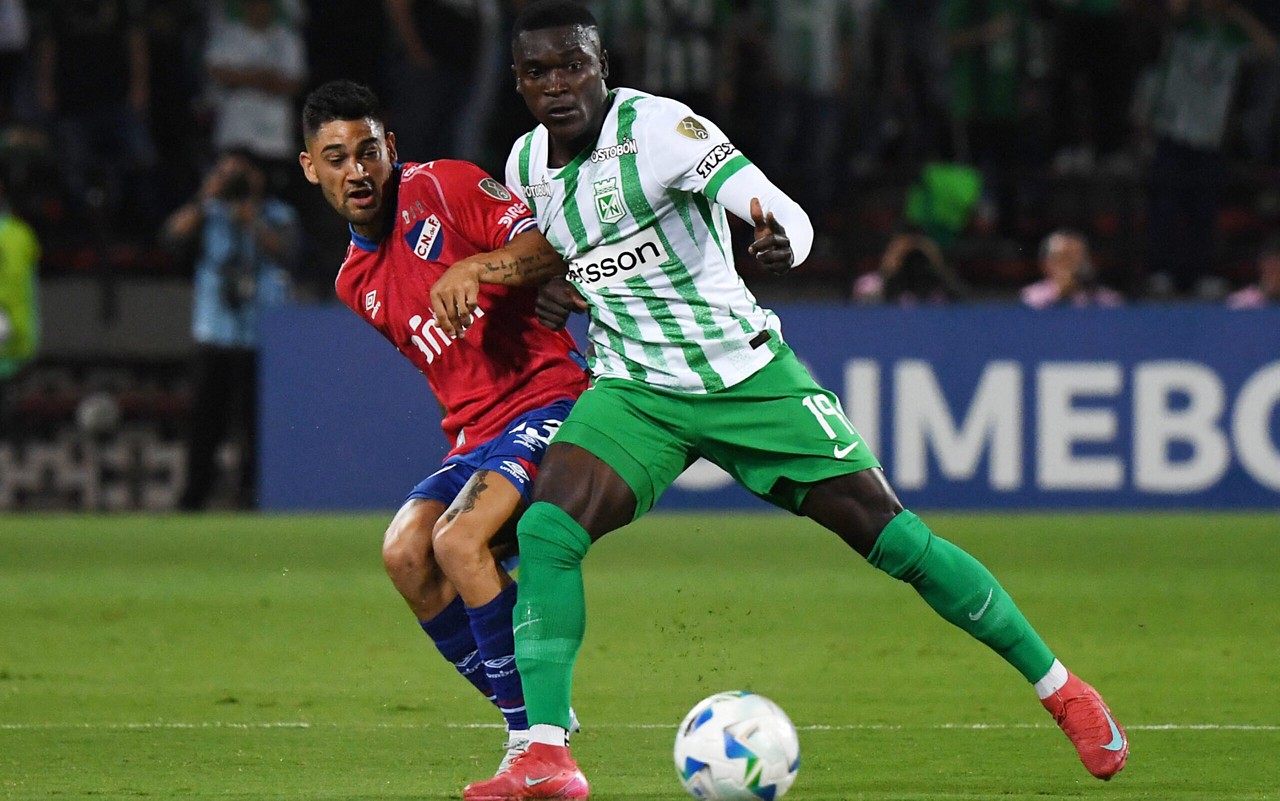 Atlético Nacional x Nacional pela Libertadores (foto: Jaime SALDARRIAGA / AFP)