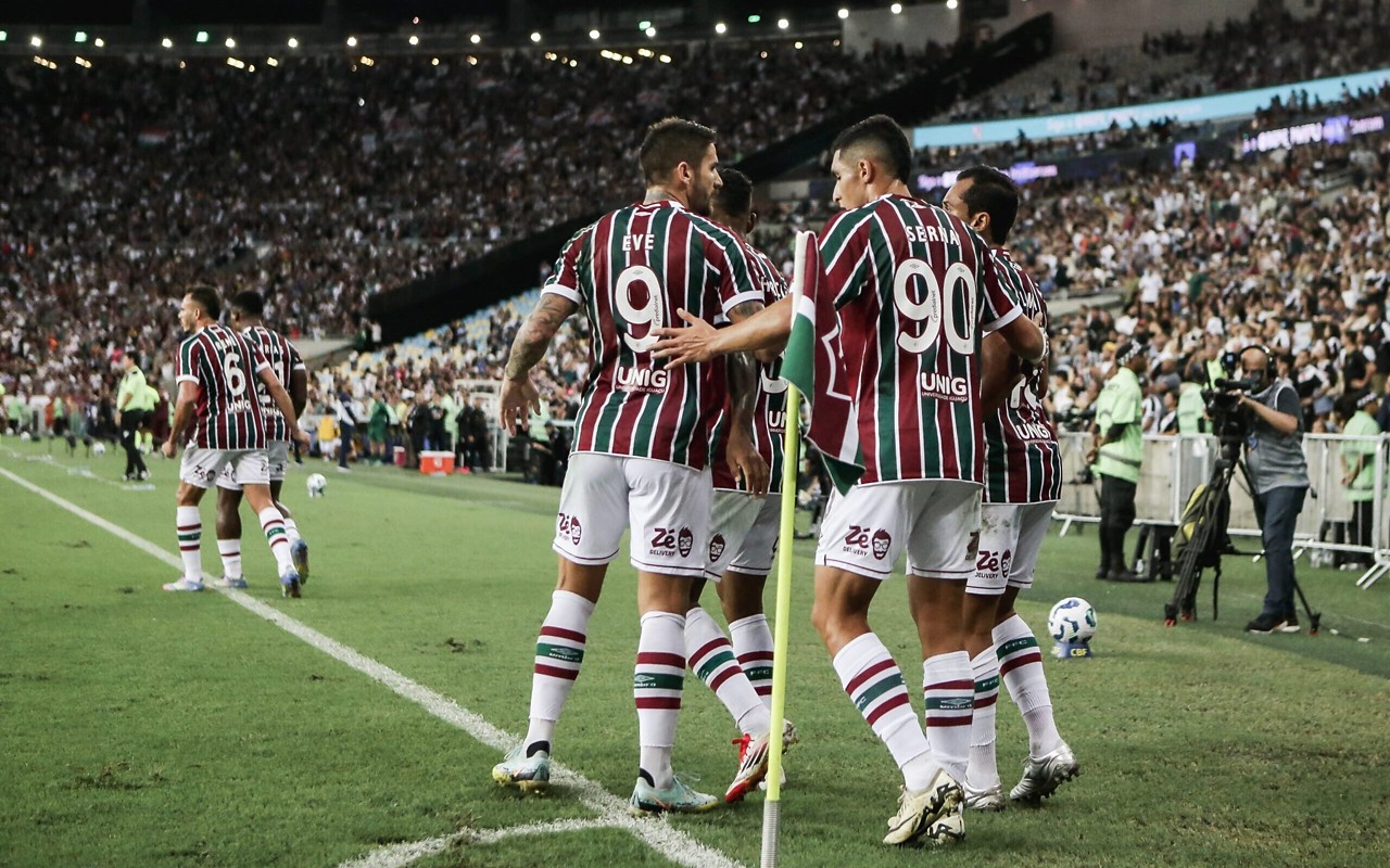 Fluminense venceu o Vasco de virada no Maracanã (Foto: Lucas Merçon/Fluminense F.C.)