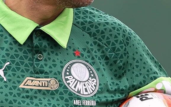 Abel Ferreira durante treino do Palmeiras (Foto: Cesar Greco/Palmeiras)