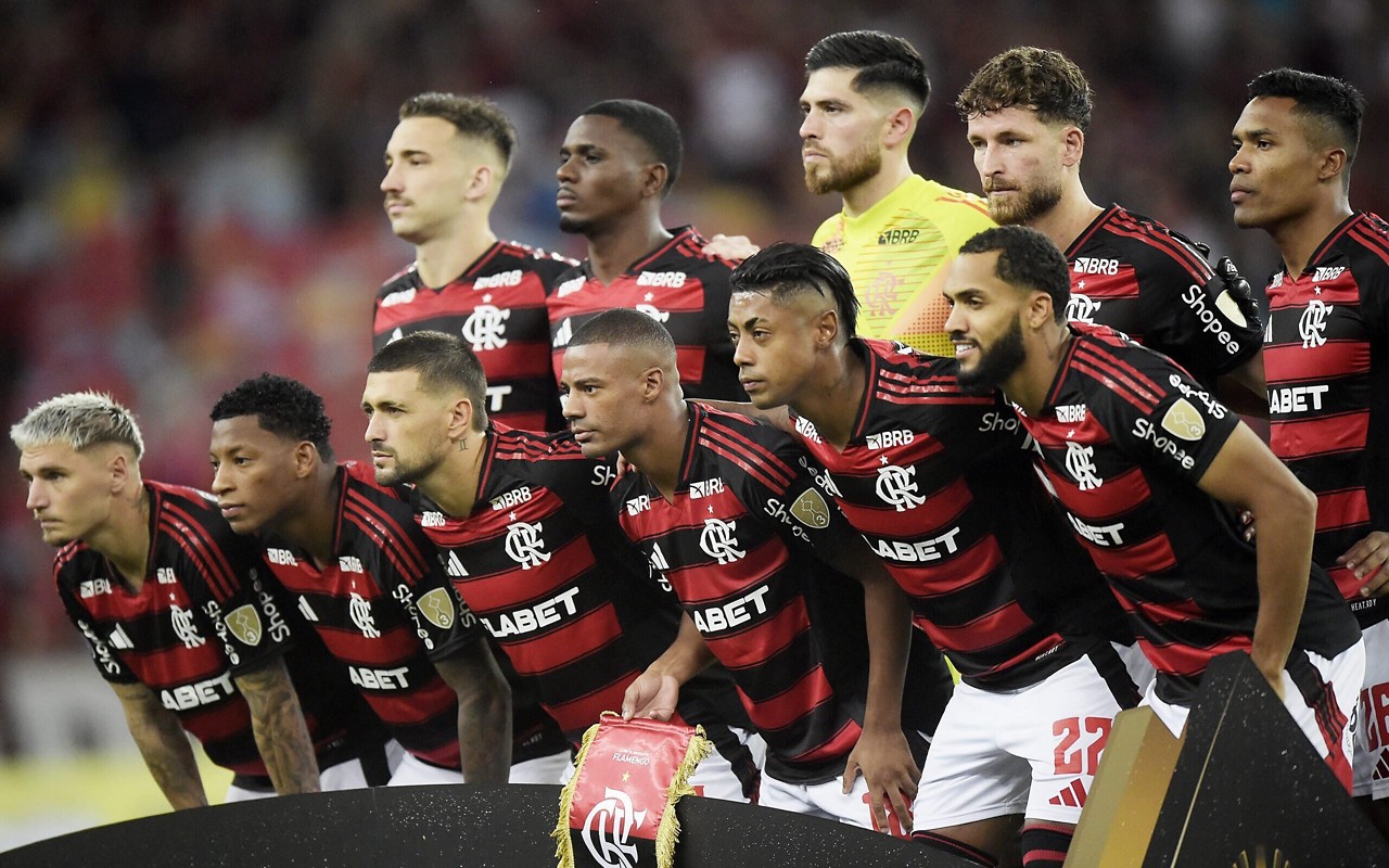 Flamengo perdeu para o Central Córdoba pela Libertadores (Foto: Jorge Rodrigues/AGIF)