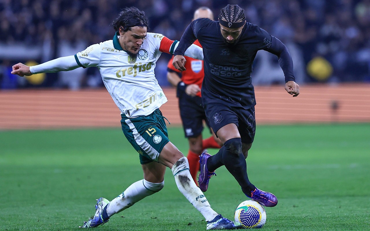 Corinthians venceu o último Dérbi (Foto: Marcello Zambrana/AGIF)
