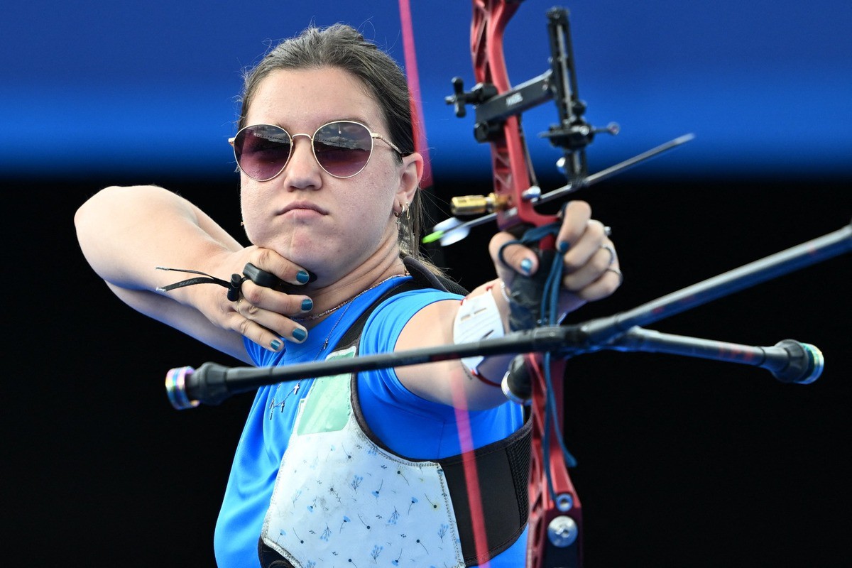 A brasileira Ana Luiza Sliachticas Caetano foi eliminada dos Jogos Olímpicos de Paris 2024 