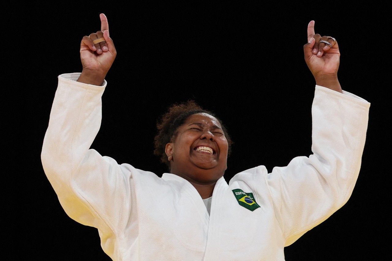 Beatriz Souza levou o primeiro ouro do Brasil nos Jogos de Paris