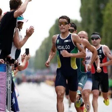 Miguel Hidalgo terminou em 10º, melhor resultado da história do triatlo brasileiro